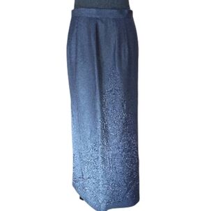 Talbots Blue Maxi Skirt
